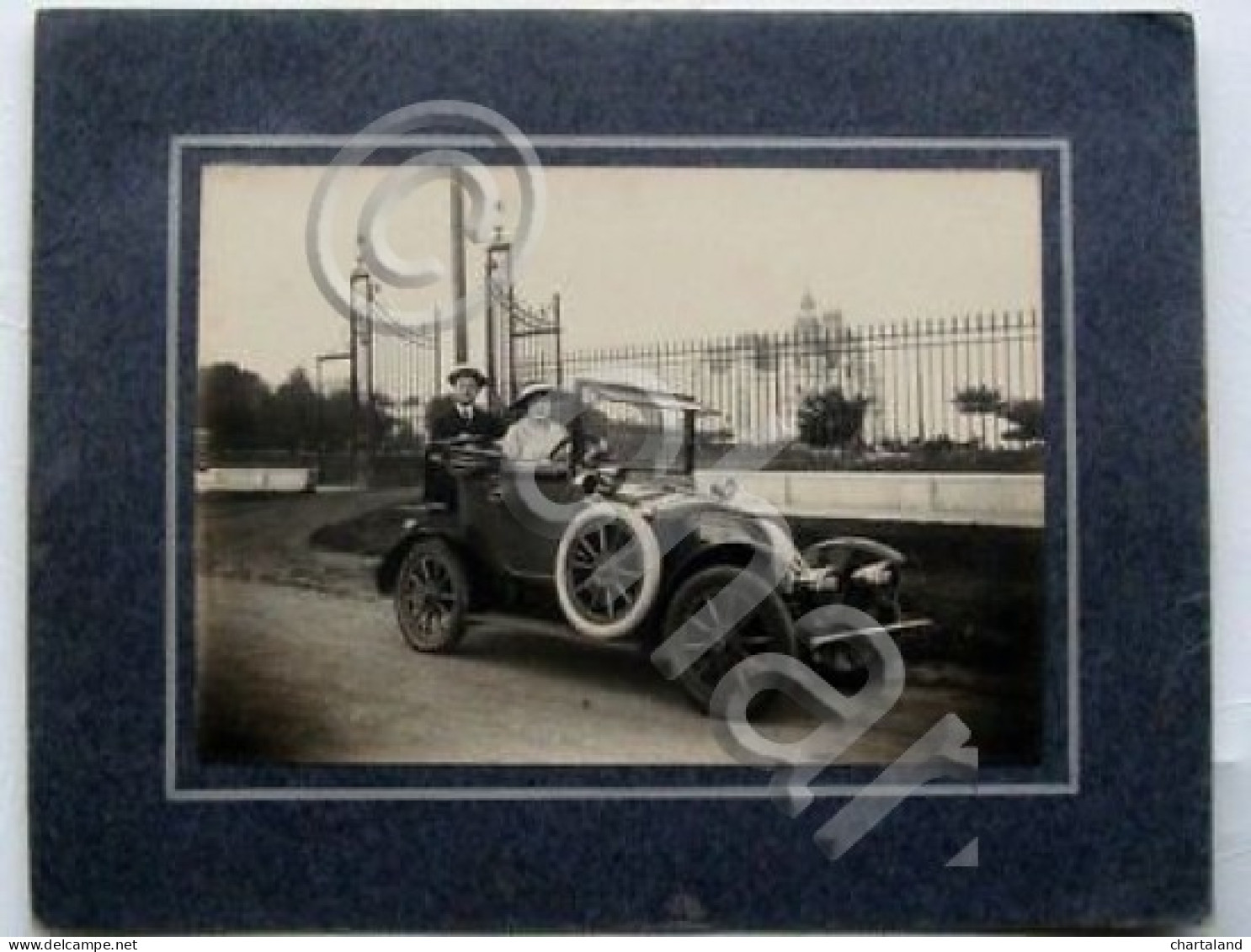 Foto D'epoca Auto 1917 Italiani Pecchioni Buenos Aires - Altri & Non Classificati