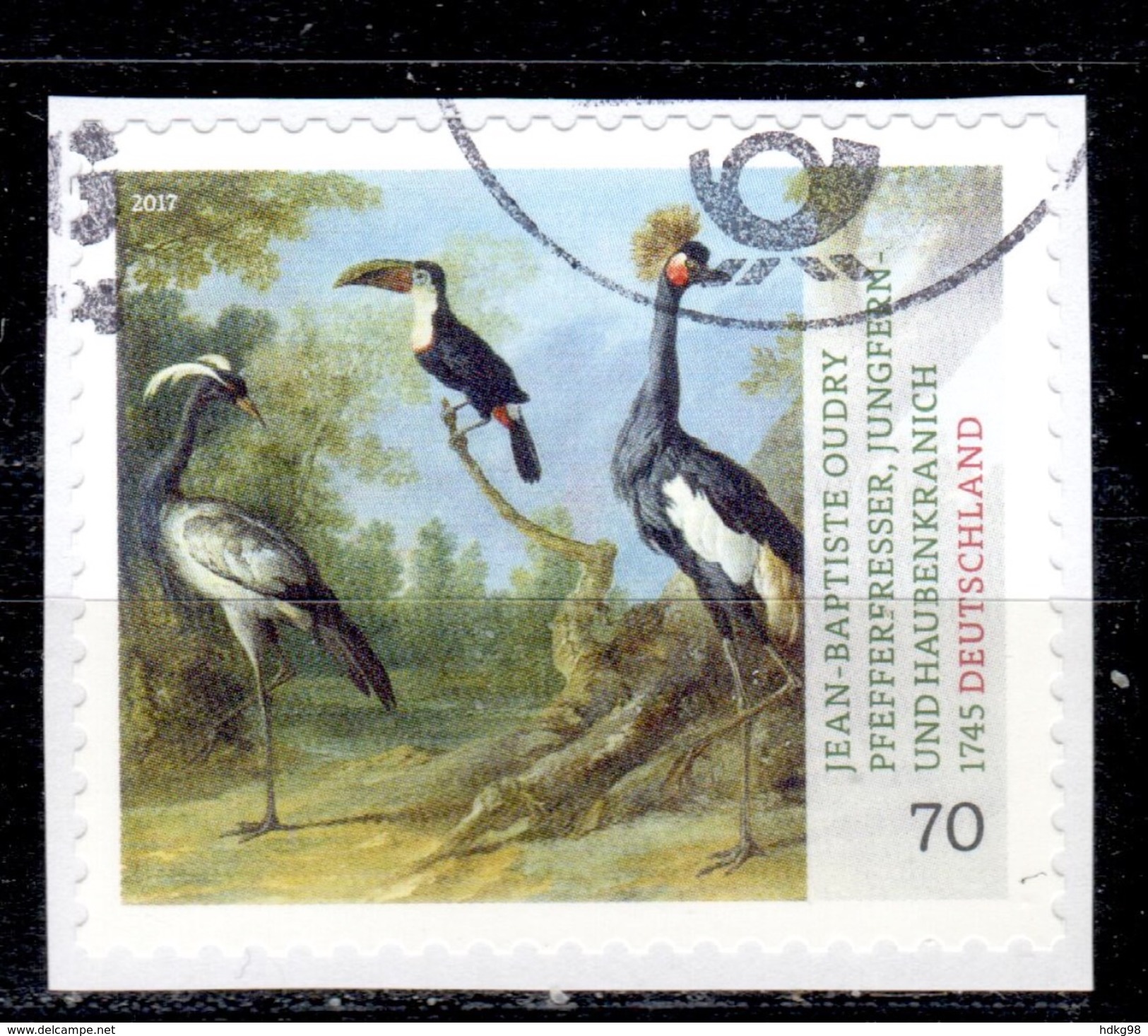 D+ Deutschland 2017 Mi 3281 Jean Baptiste Oudry - Used Stamps