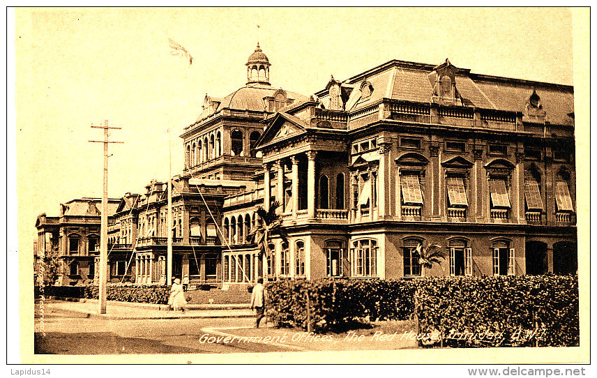 AJ 223 -  C P A - ANTILLES - TRINIDAD - GOVERNMENT OFFICE THE RED HOUSE - Trinidad