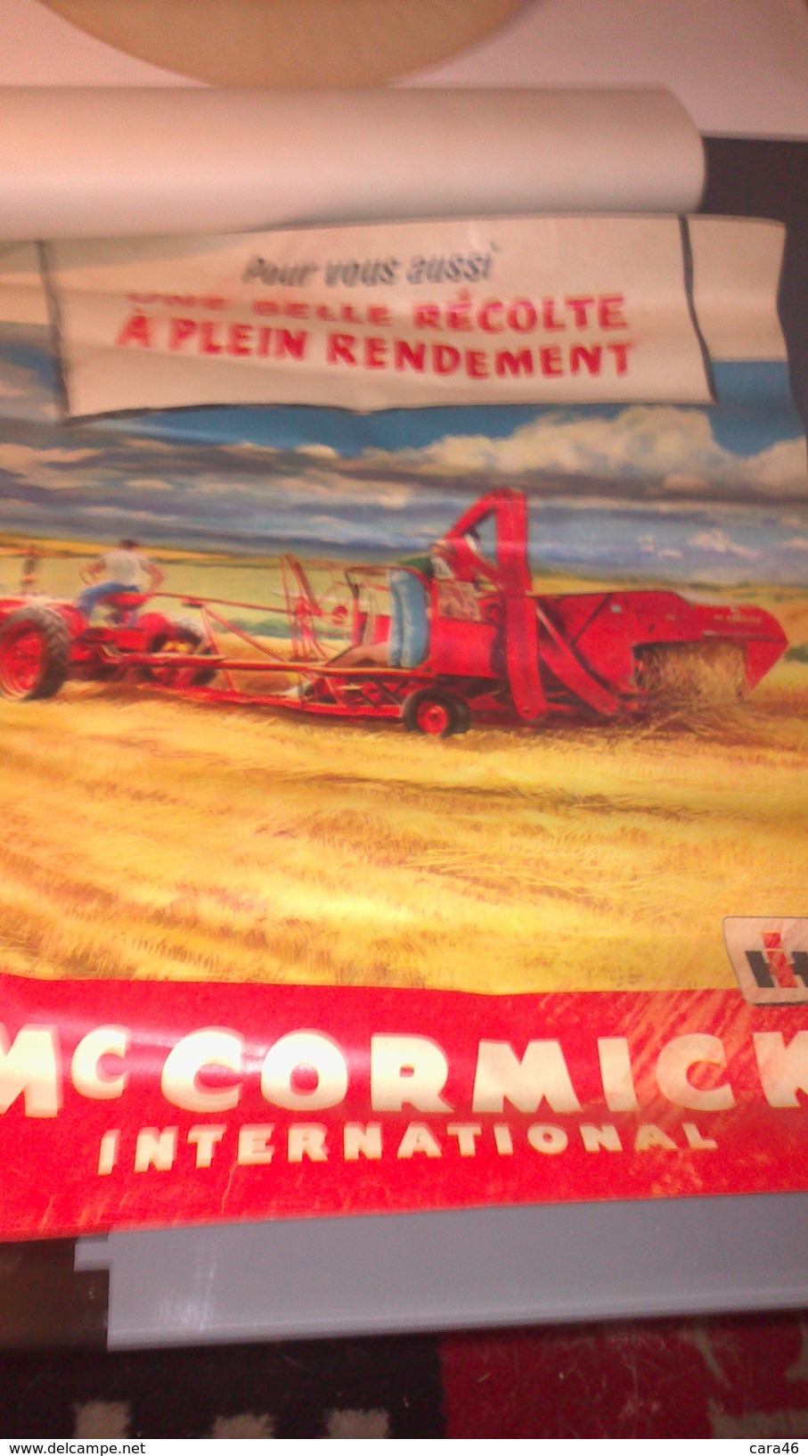Affiche - Une Belle Récolte à Plein Rendement " MAC CORMICK INTERNATIONAL " - Posters