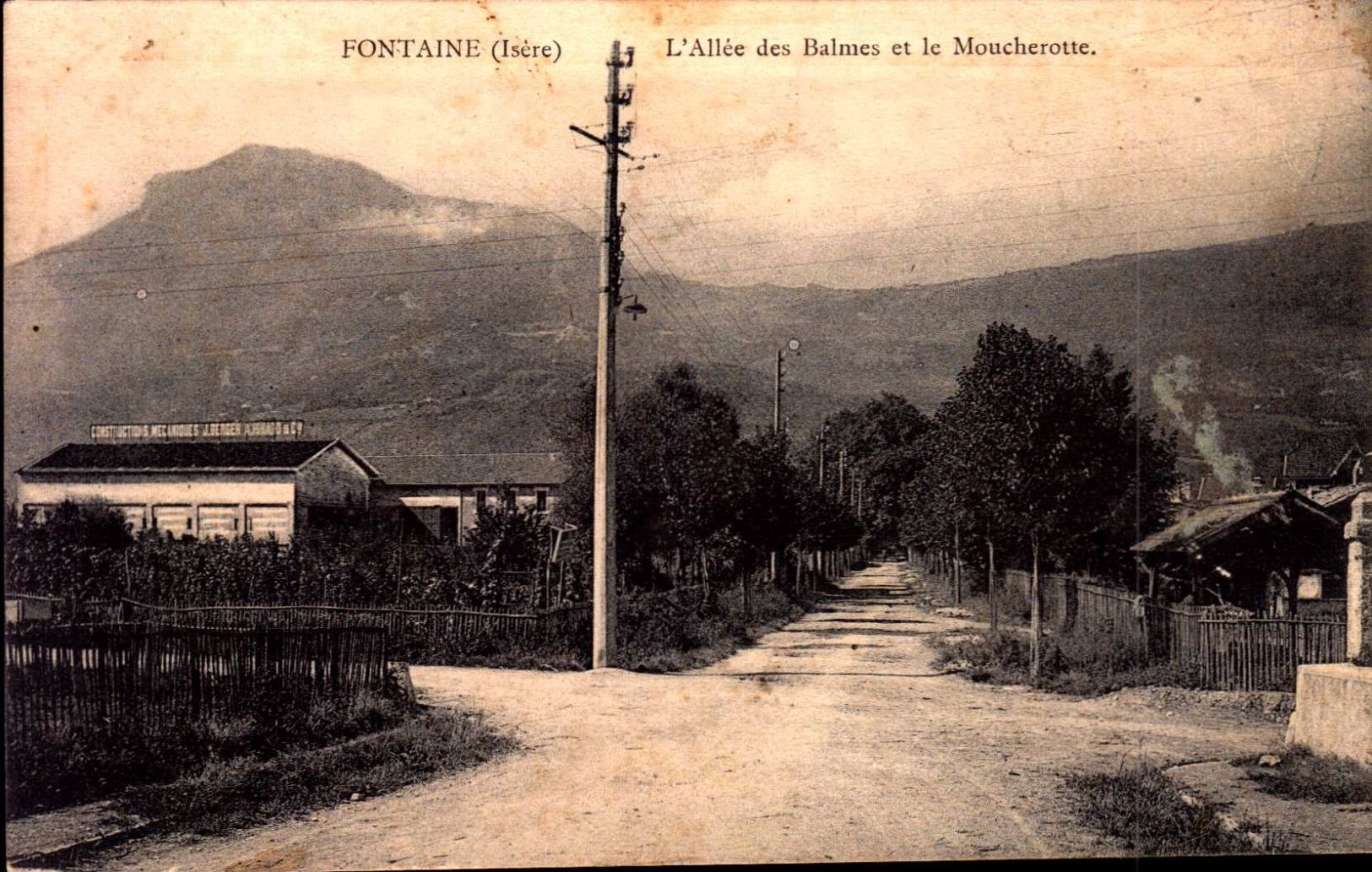 Isère - Fontaine - L'Allée Des Balmes Et Le Moucherotte - Autres & Non Classés