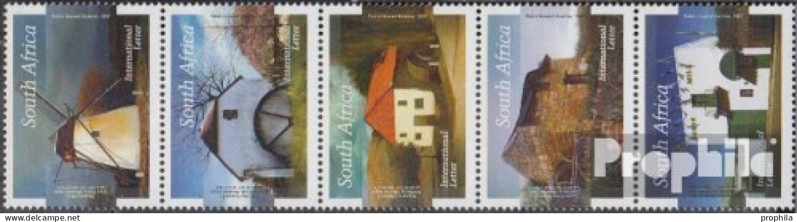 Südafrika 1763-1767 Fünferstreifen (kompl.Ausg.) Postfrisch 2007 Mühlen - Ungebraucht