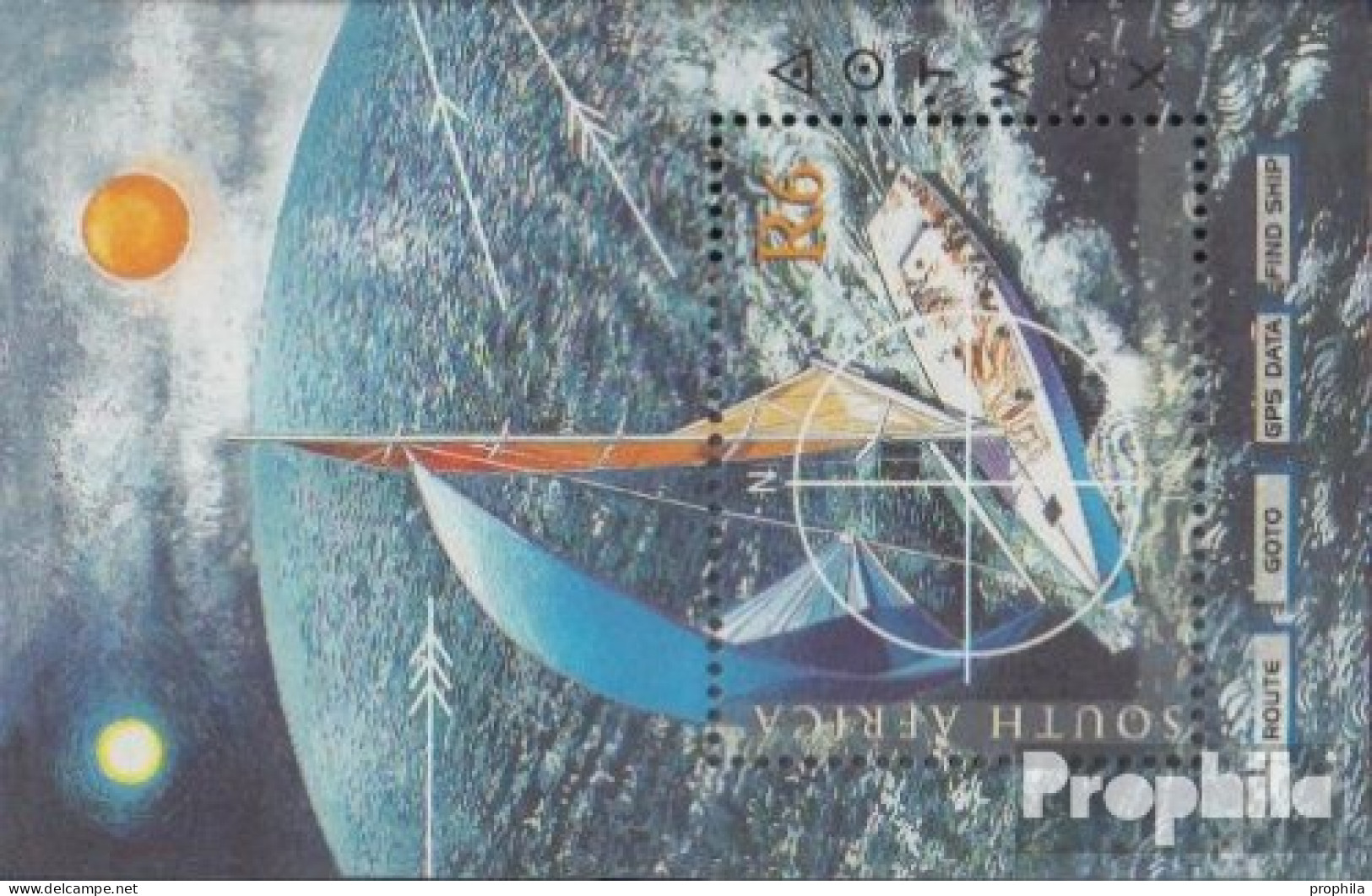 Südafrika Block85 (kompl.Ausg.) Postfrisch 2001 Segelregatta Um Die Welt - Unused Stamps