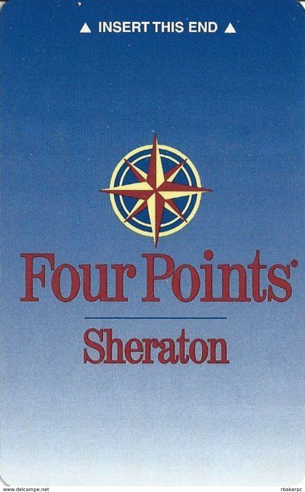 Four Points Sheraton Hotel Room Key Card - Hotel Keycards