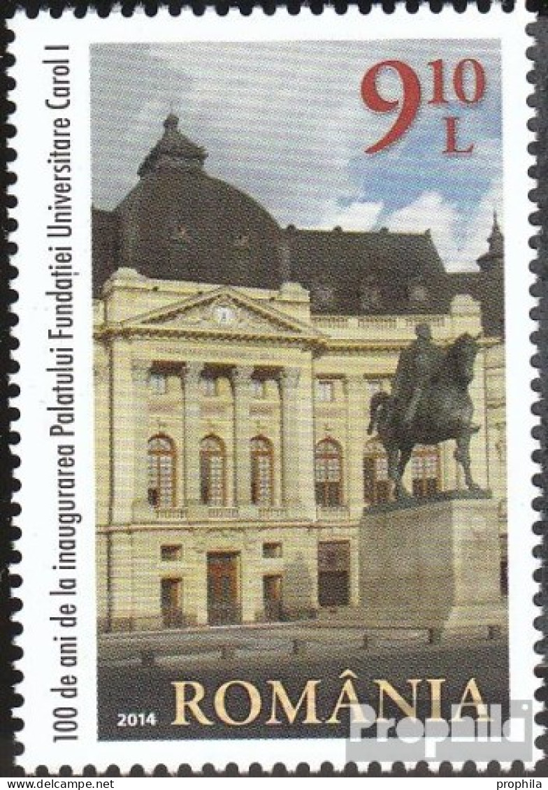 Rumänien 6894 (kompl.Ausg.) Postfrisch 2014 Einweihung Stifungsgebäude - Unused Stamps