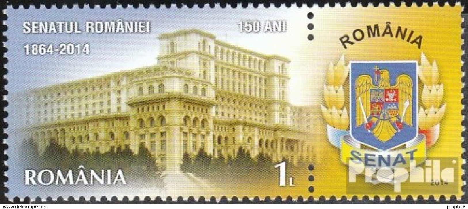 Rumänien 6828II (kompl.Ausg.) Postfrisch 2014 150 Jahre Senat - Unused Stamps