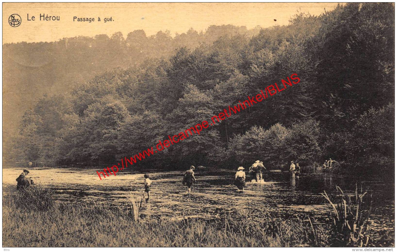 Passage à Gué - 1921 - Le Hérou - Nandrin