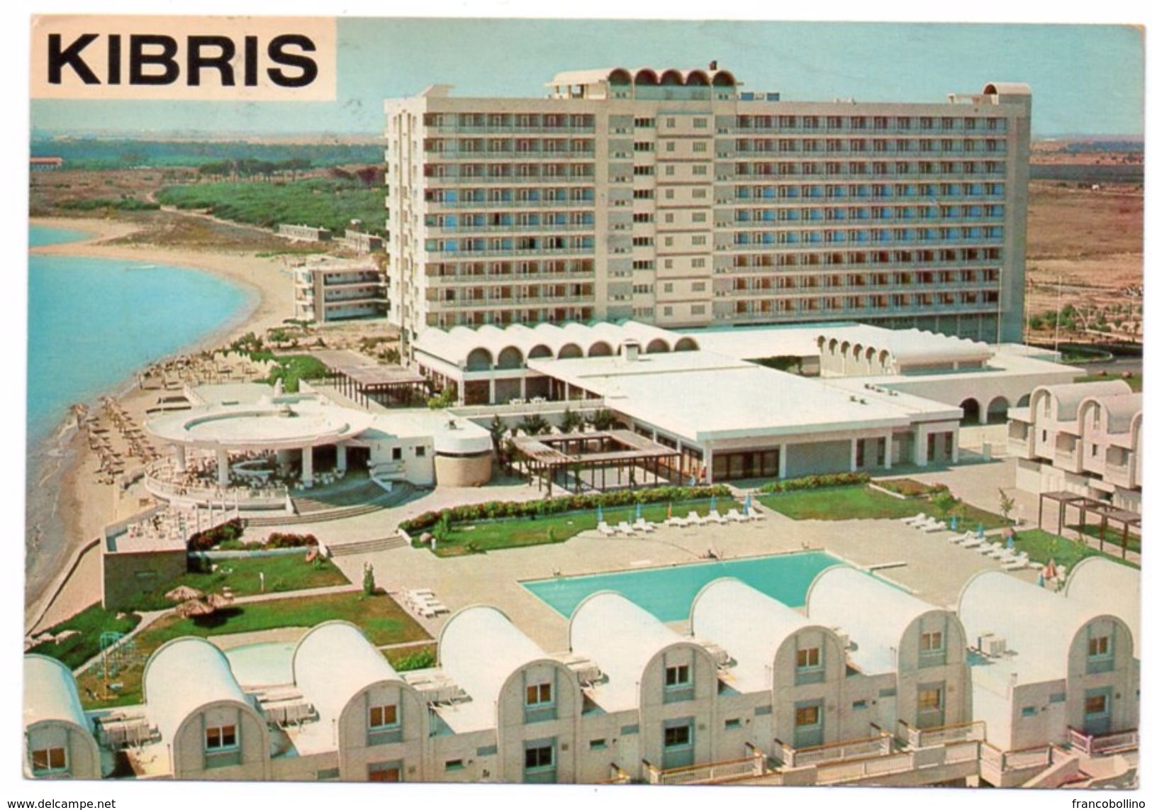 CYPRUS/CHYPRE/KIBRIS - MAGOSA HOTEL SALAMIS BAY / WITH TURKISH CYPRUS THEMATIC STAMP- - Cipro