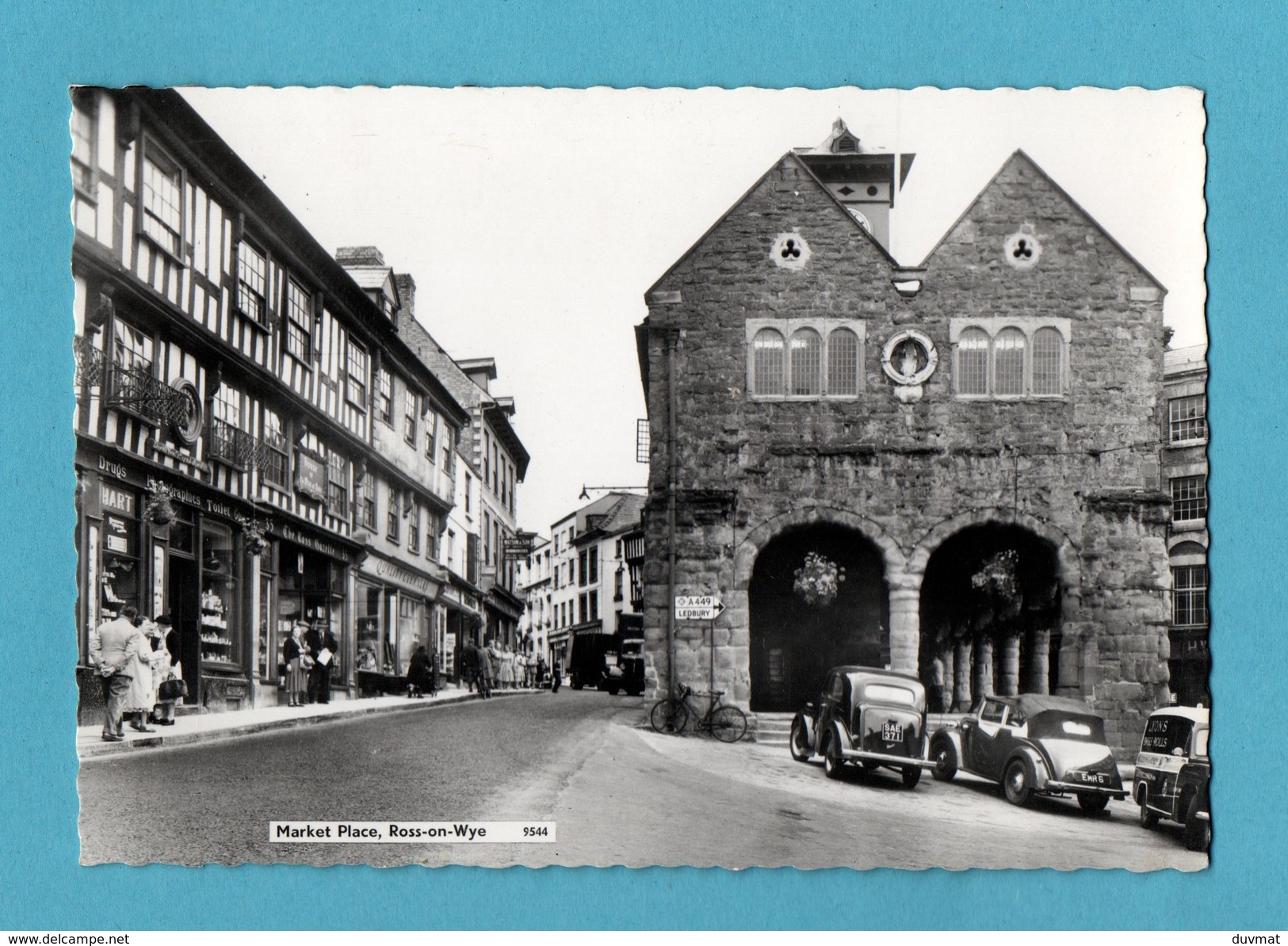 United Kingdom England Herefordshire Ross On Wye Market Place ( Format 10,5 X 15 ) - Herefordshire