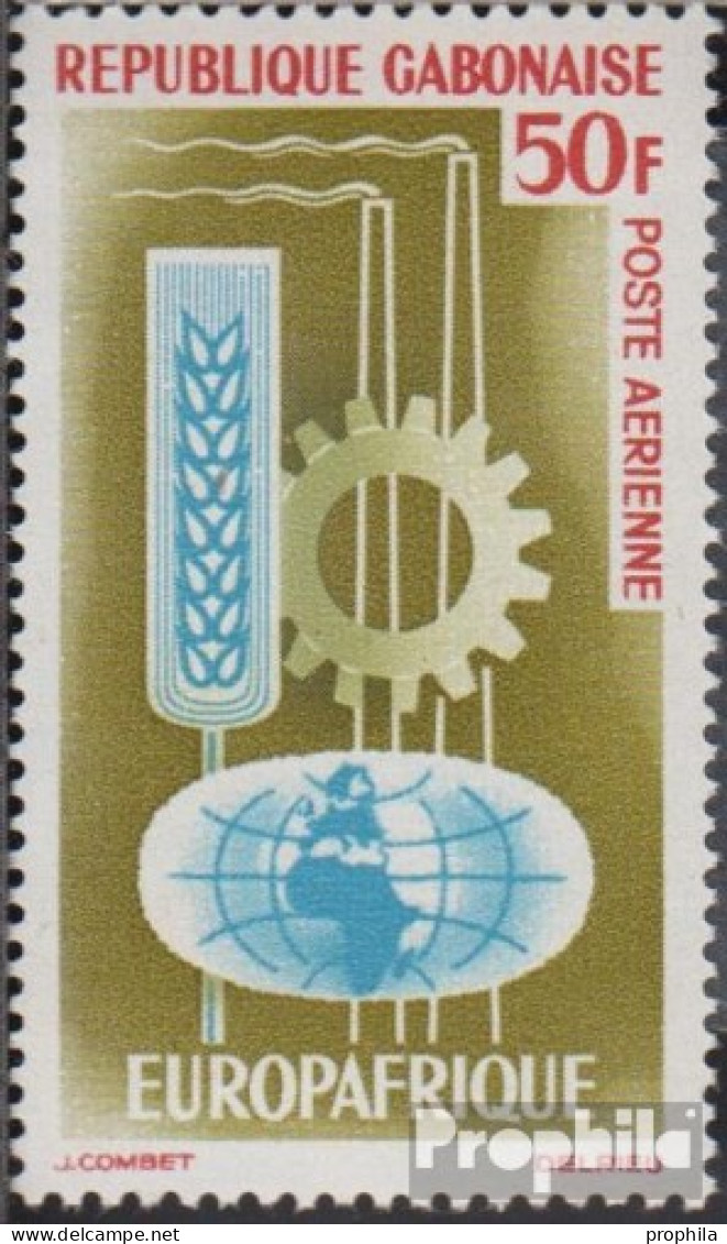 Gabun 202 (kompl.Ausg.) Postfrisch 1964 Europafrique - Gabun (1960-...)