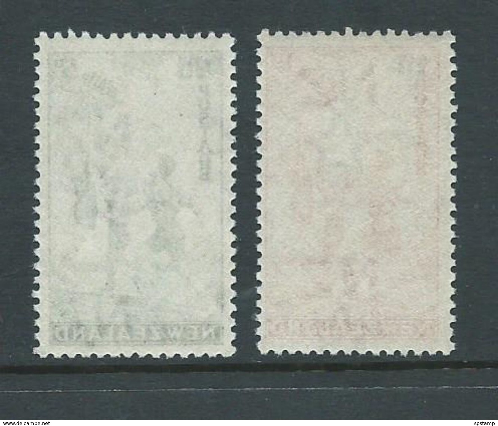 New Zealand 1939 Health Charity Issue Surcharge Set Of 2 MNH - Other & Unclassified