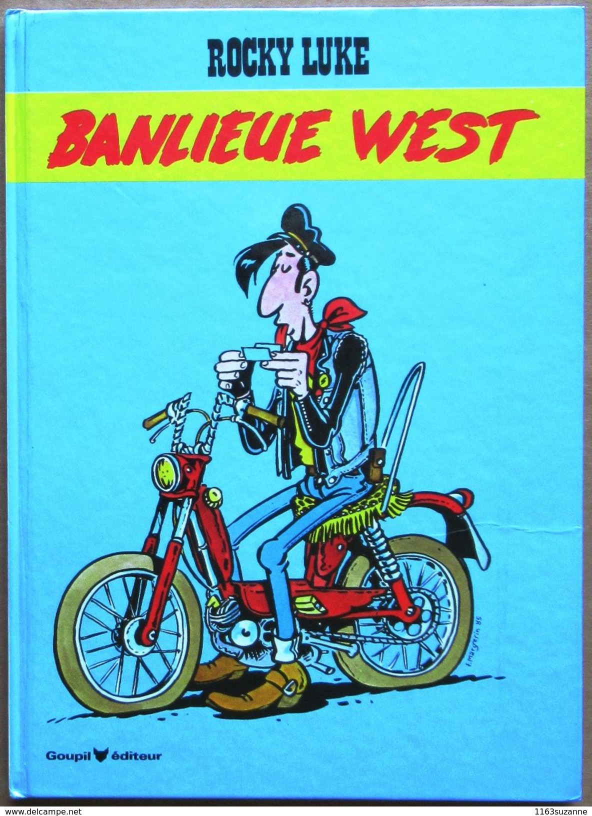 EO (1985) > Collectif (46 Auteurs) : ROCKY LUKE - BANLIEUE WEST, Parodies / Hommages à Lucky Luke - Lucky Luke