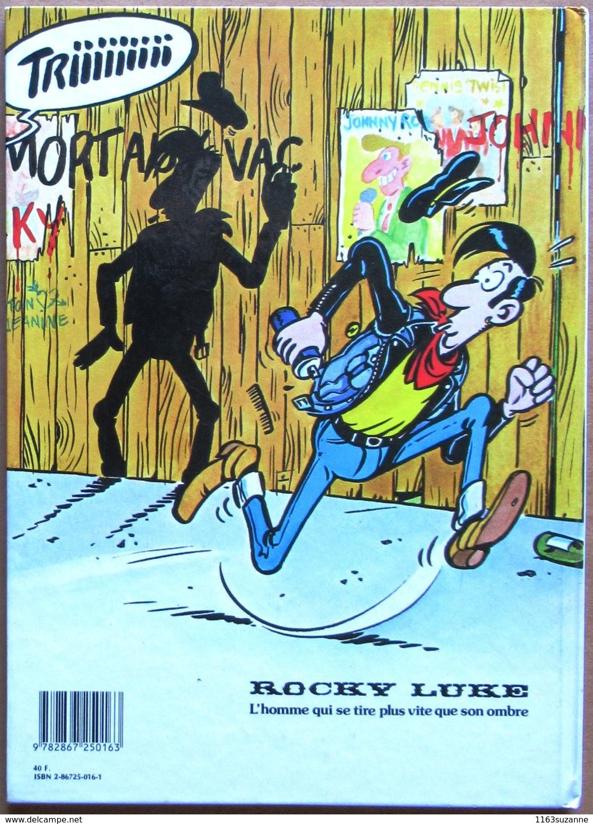 EO (1985) > Collectif (46 Auteurs) : ROCKY LUKE - BANLIEUE WEST, Parodies / Hommages à Lucky Luke - Lucky Luke