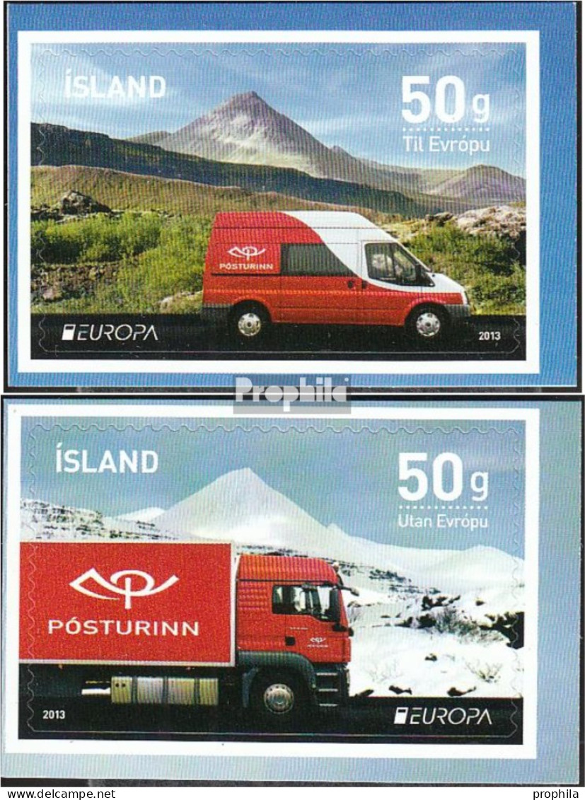 Island 1394D-1395D (kompl.Ausg.) Postfrisch 2013 Post - Nuevos