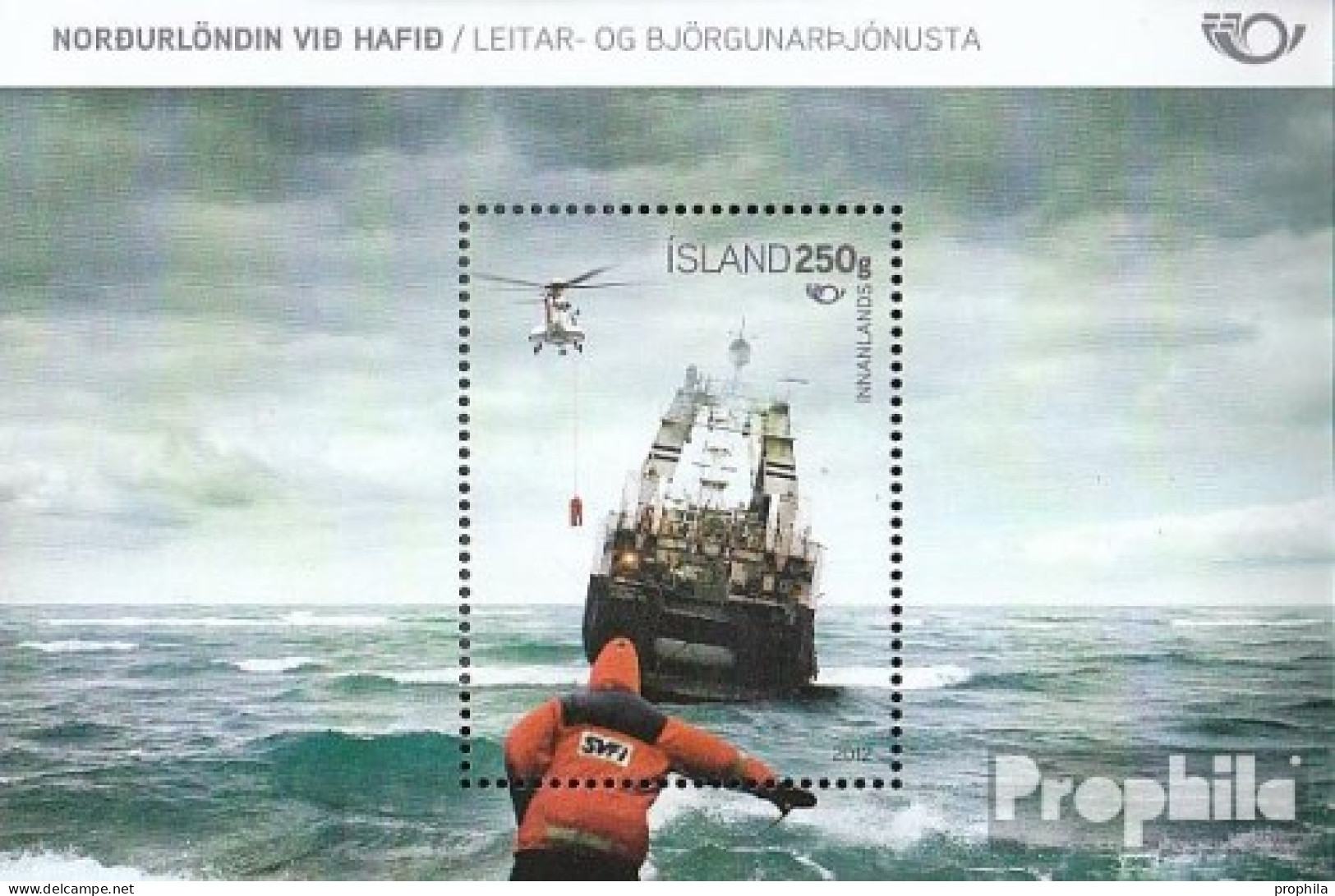 Island Block56 (kompl.Ausg.) Postfrisch 2012 Meer - Unused Stamps