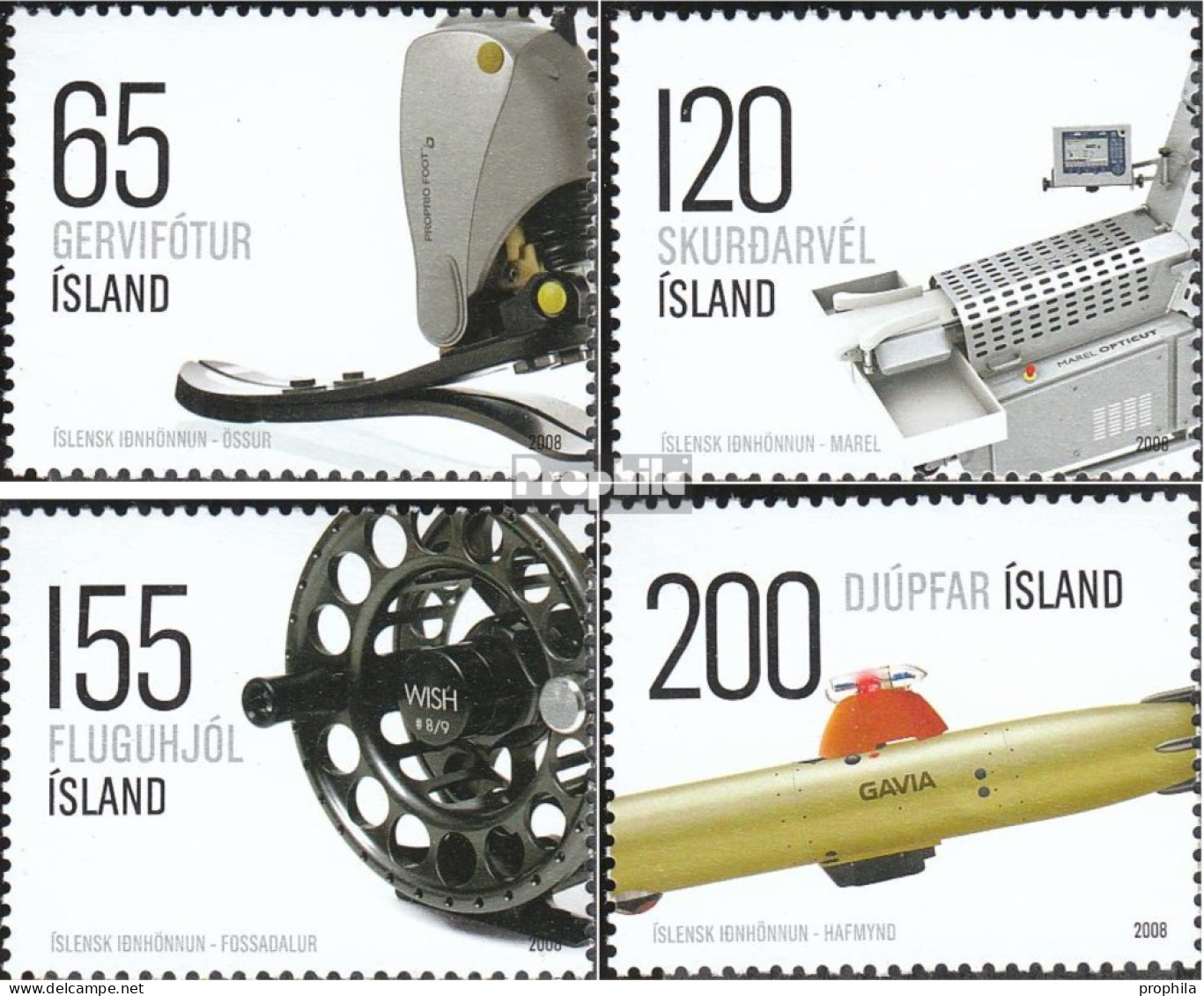 Island 1199-1202 (kompl.Ausg.) Postfrisch 2008 Design - Unused Stamps