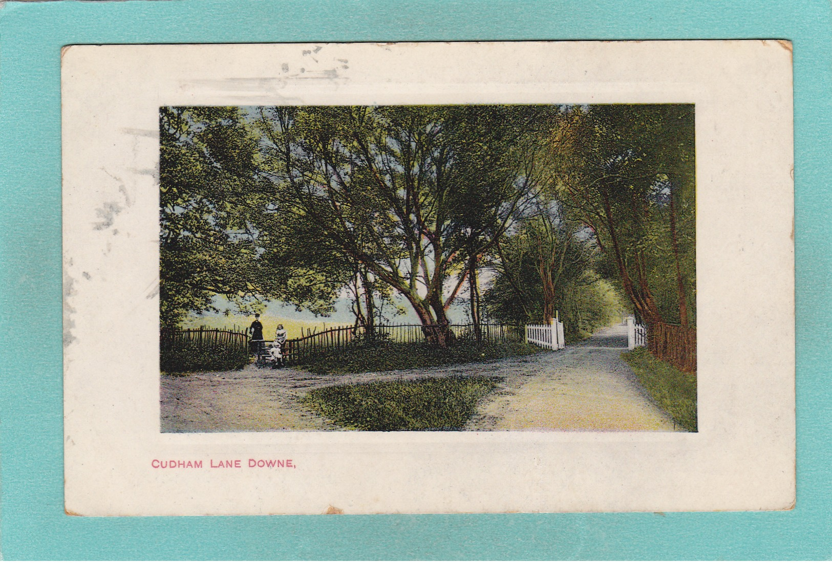 Old Postcard Of Cudham Lane,Downe Village,London Borough Of Bromley England,V41. - London Suburbs