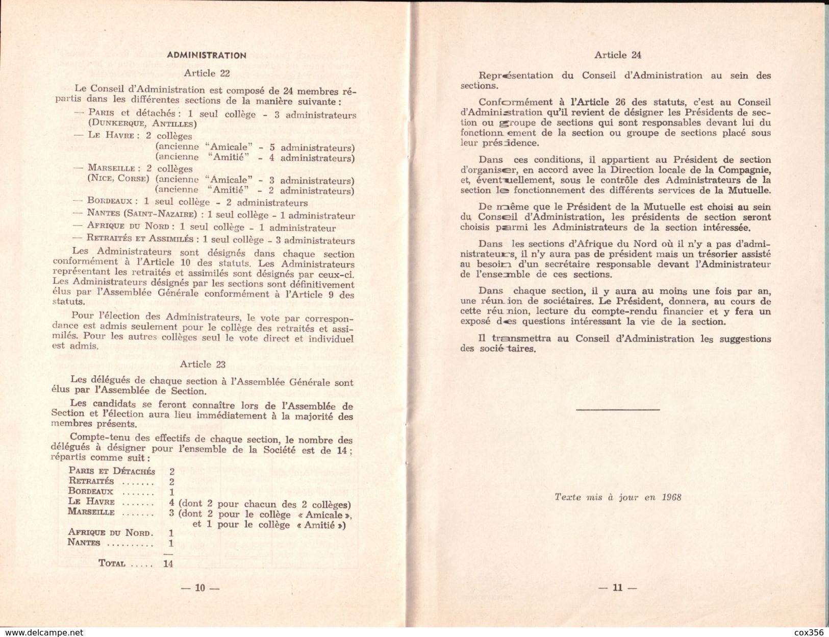RÈGLEMENT INTÉRIEUR De L'Amicale TRANSATLANTIQUE 1969 - Technique Nautique & Instruments