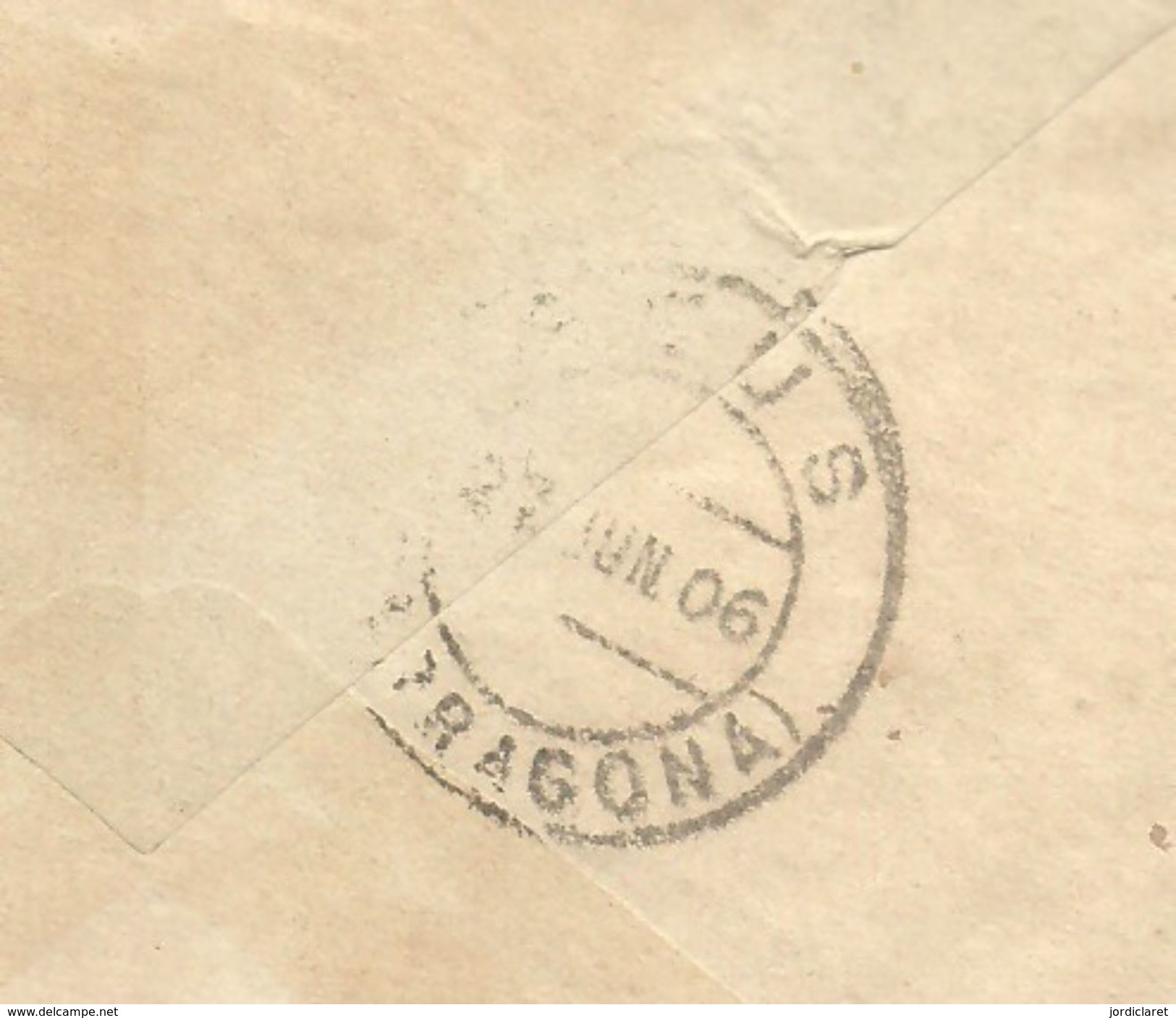 LETTER 1906  HANNOVER REUS - Cartas & Documentos