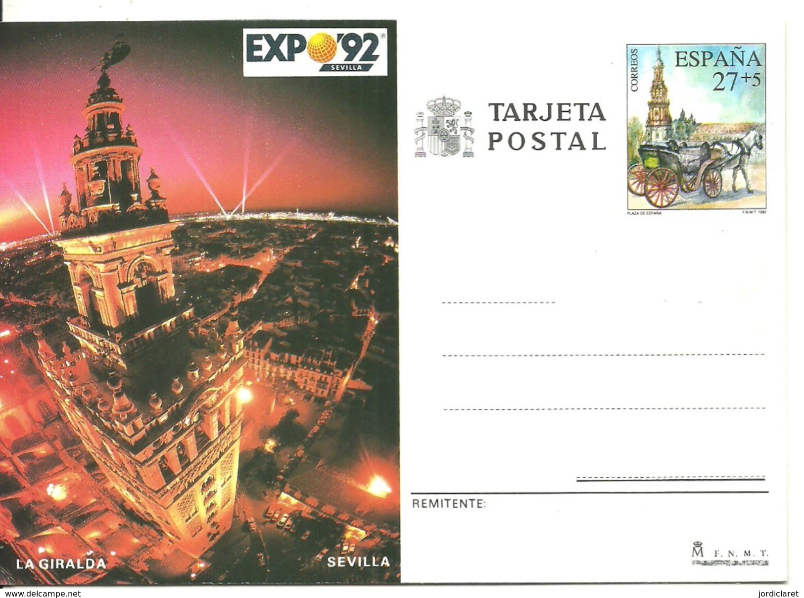 STATIONERY ESPAÑA - 1992 – Séville (Espagne)