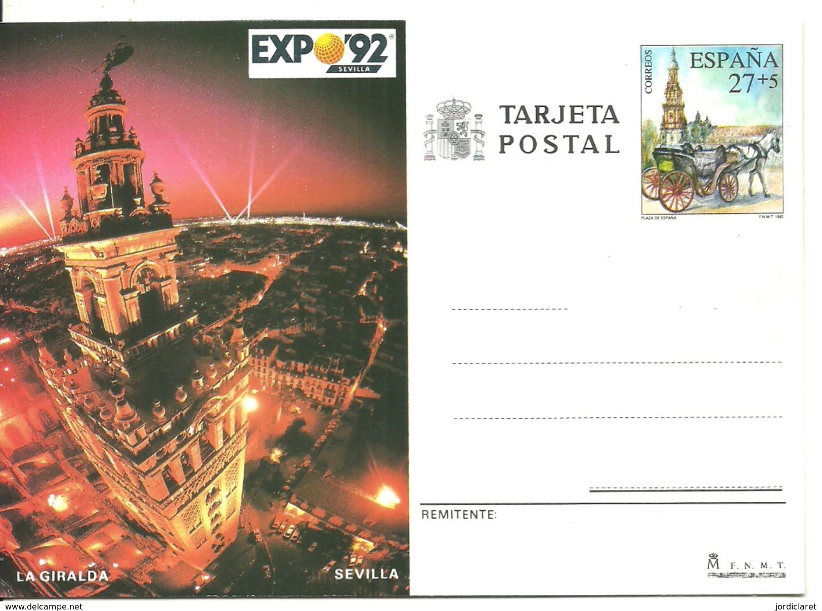 STATIONERY ESPAÑA - 1992 – Sevilla (España)