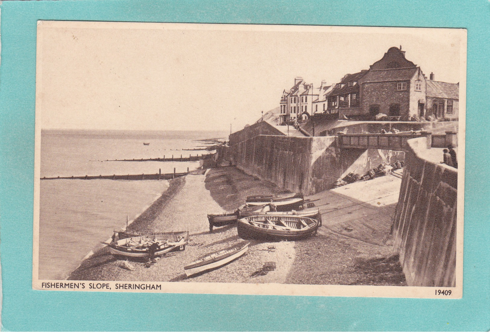 Old Postcard Of Fishermen`s Slope,Sheringham,Norfolk,,England,,Posted.V42. - Other & Unclassified