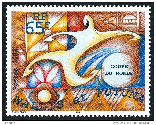 WALLIS ET FUTUNA 2002 - Yv. 569 ** TB  Cote= 2,30 EUR - Coupe Du Monde De Football  ..Réf.W&amp;F21809 - Unused Stamps