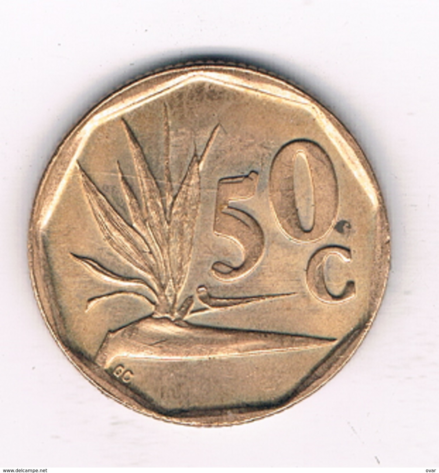 50 CENTS 1992  ZUID-AFRIKA /736F/ - Afrique Du Sud