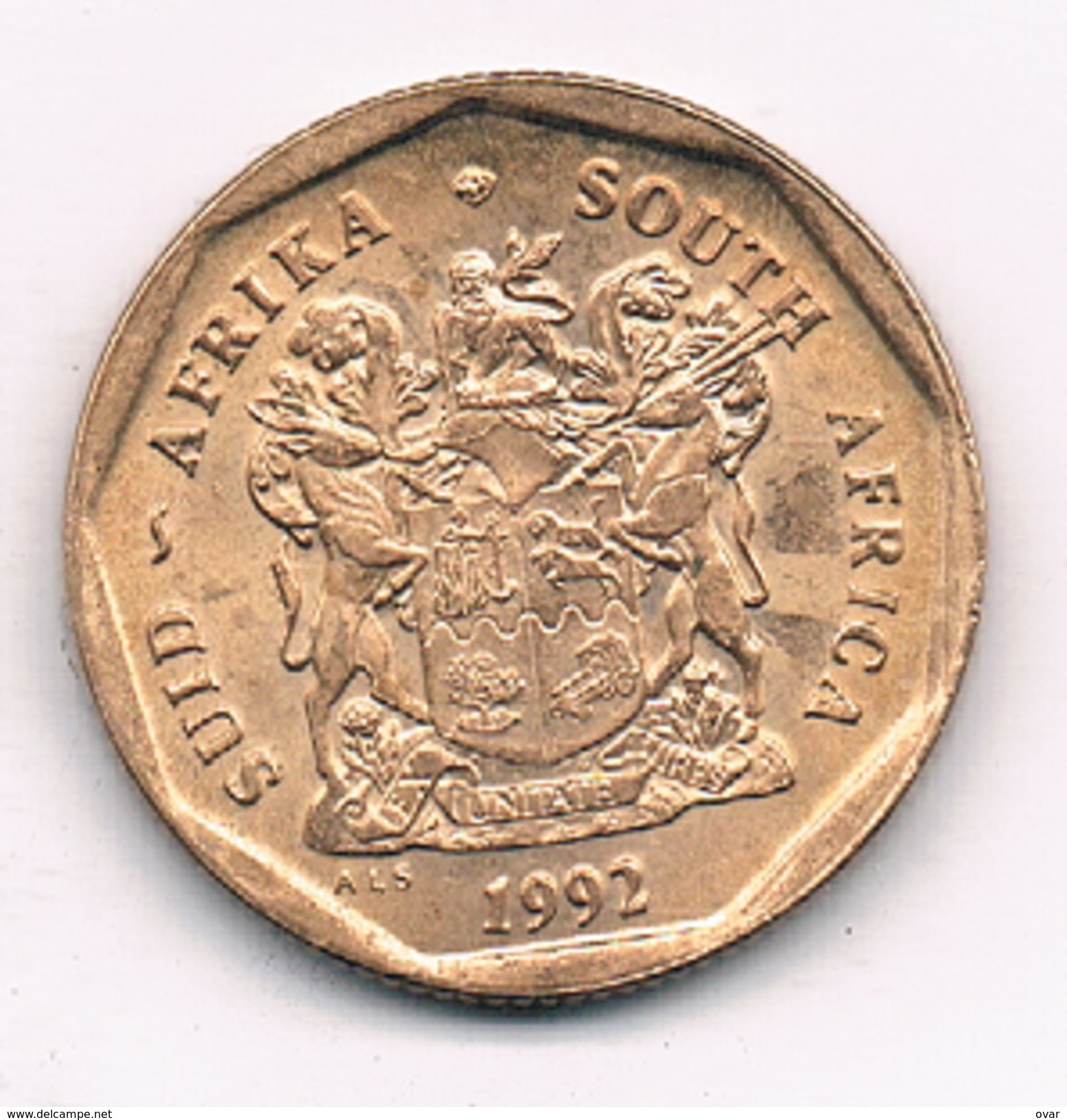 50 CENTS 1992  ZUID-AFRIKA /736F/ - Afrique Du Sud