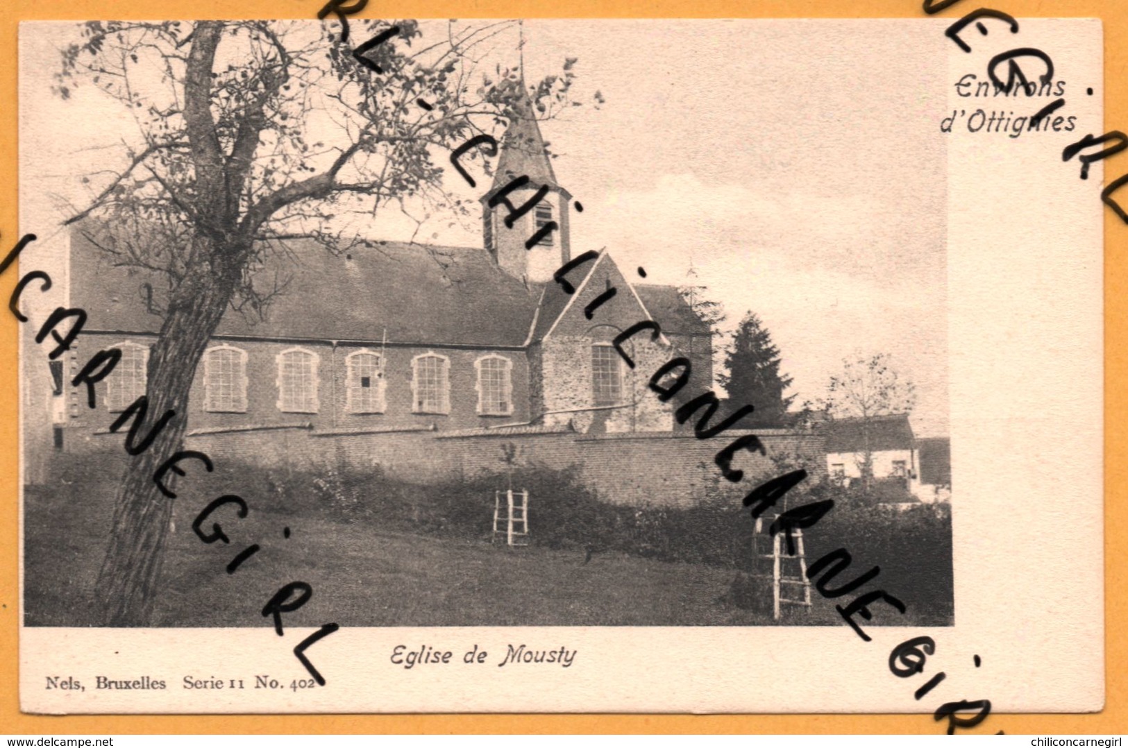 Ottignies - Eglise De Mousty - NELS SERIE 11 N° 402 - Ottignies-Louvain-la-Neuve