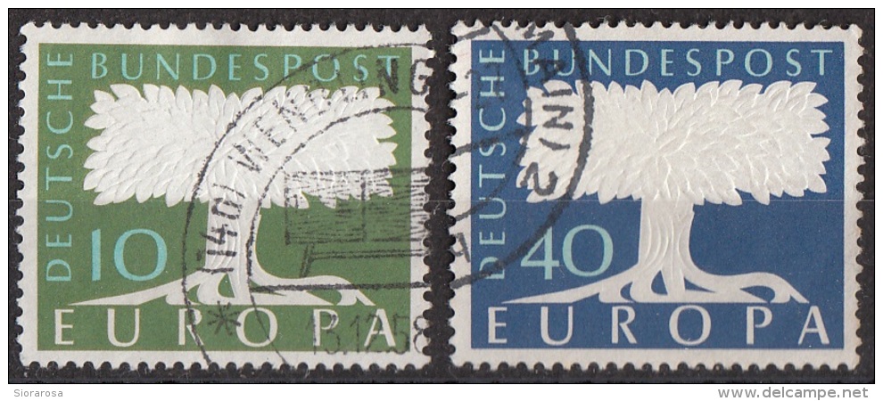 Germania 1957 Unione Europea - Viaggiato Used - Usati