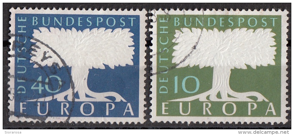 Germania 1957 Unione Europea - Viaggiato Used - 1957