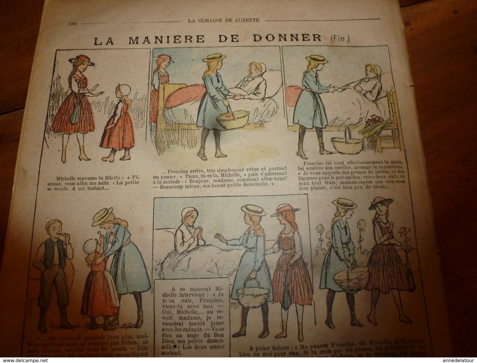 1917 La Manière De Donner ; Bécassine Chez Les Alliés ; La Guerre Des Enfants (Saynète) ; Etc    LSDS - La Semaine De Suzette