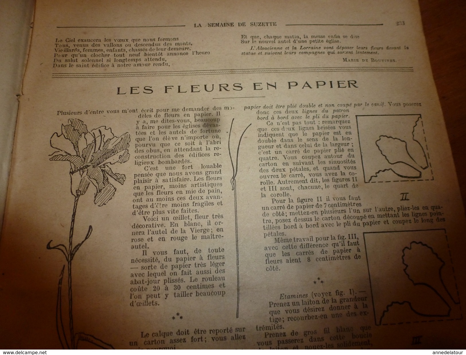 1917 Les Souliers De Monique;Bécassine Chez Les Alliés;Les Petites églises(Belge,Alsacienne,Lorraine,Picarde); Etc  LSDS - La Semaine De Suzette