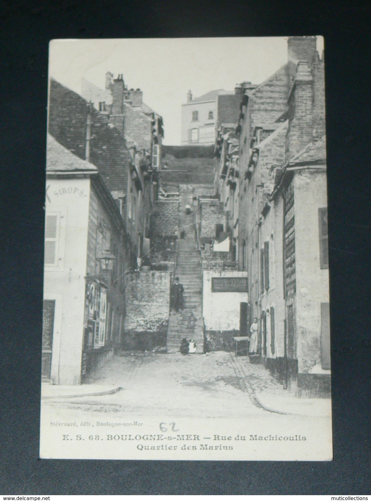 BOULOGNE SUR MER    1910    VUE     CIRC  EDIT - Boulogne Sur Mer