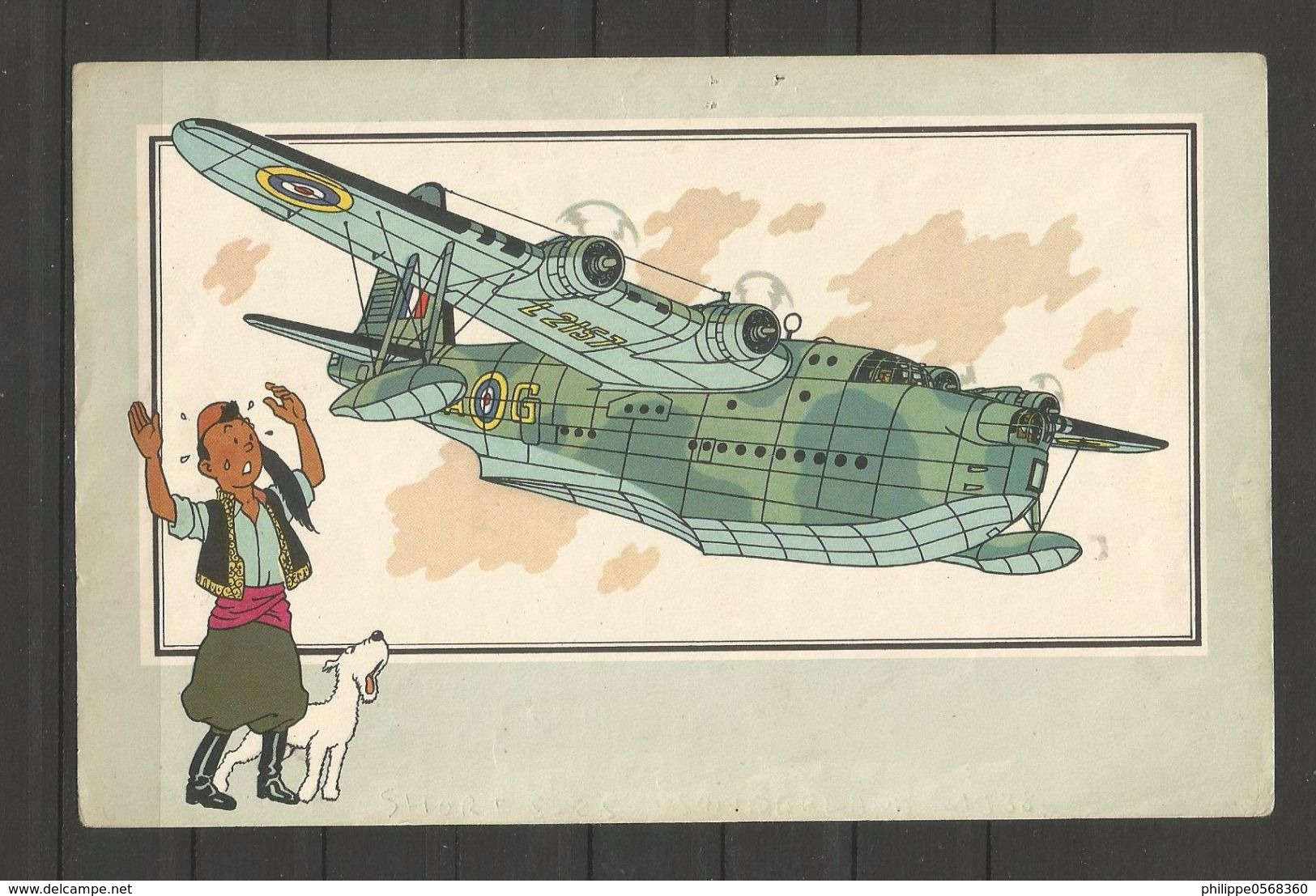 Chromo Tintin Collection "Voir Et Savoir" L'aviation De La Guerre 1939-1945 - Autres & Non Classés