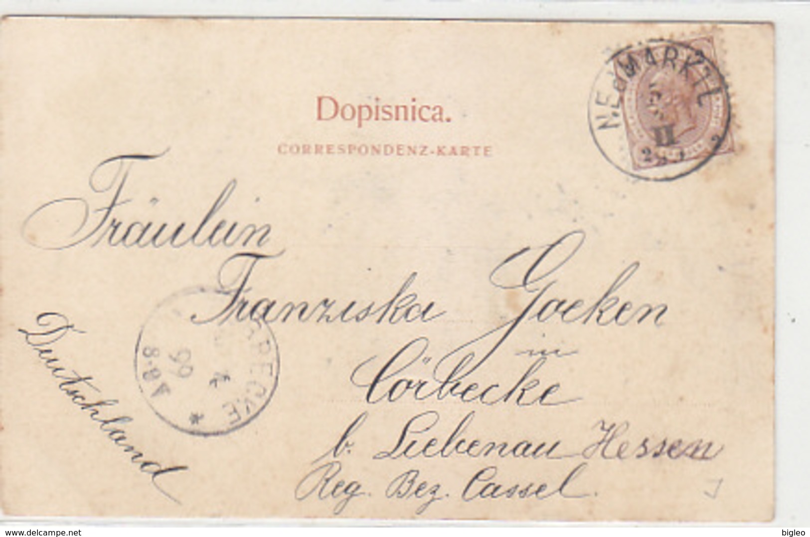 Gruss Aus Neumarktl (Trzic) - 1899 - Oesterr.Frankatur        (A-58-120222) - Slowenien