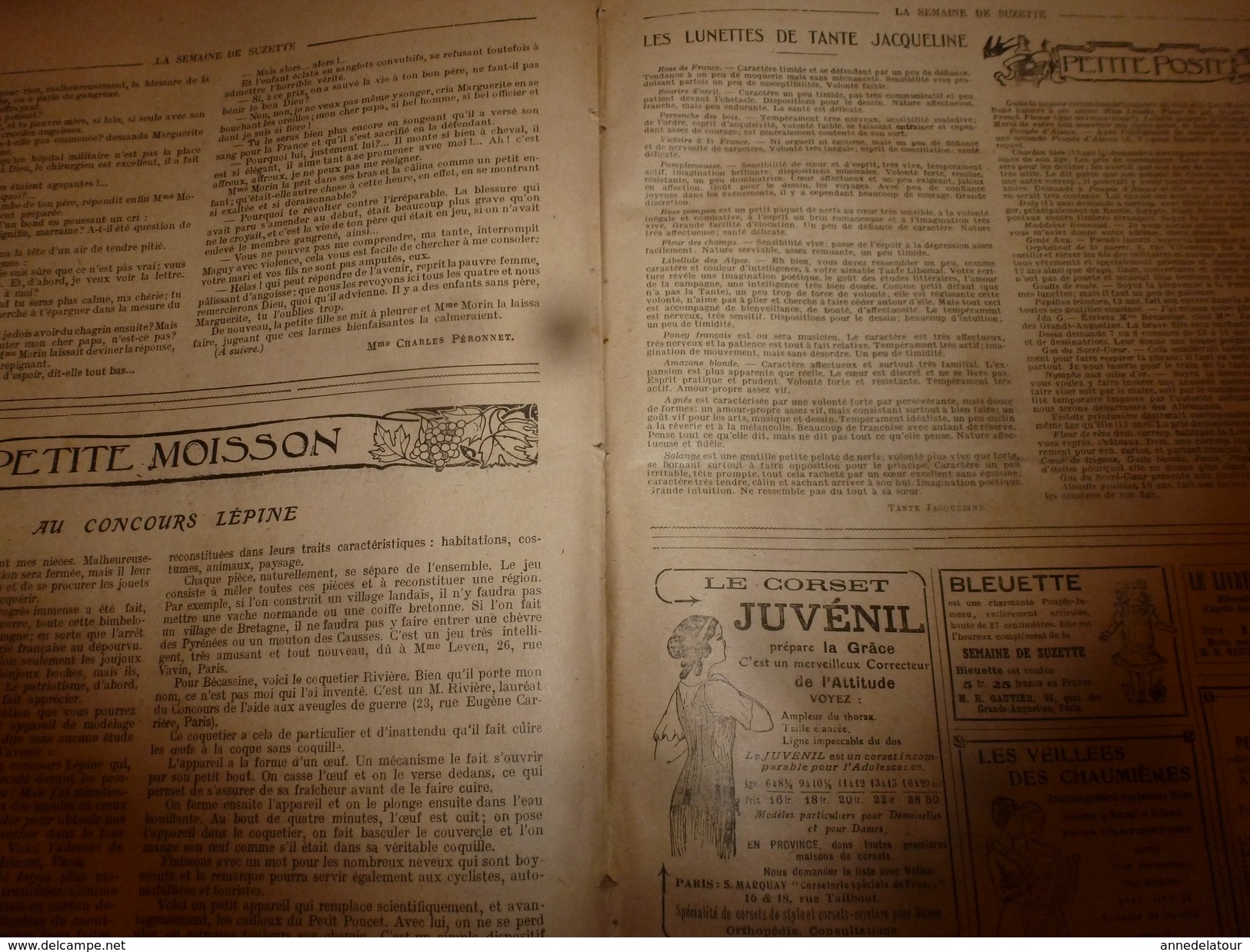 1917 La REINE des CEPS au Moyen-Âge dans certaines provinces de France ; etc     (LSDS)