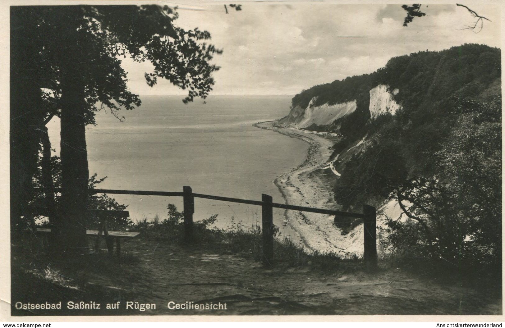 Ostseebad Saßnitz Auf Rügen - Ceciliensicht (001956) - Sassnitz