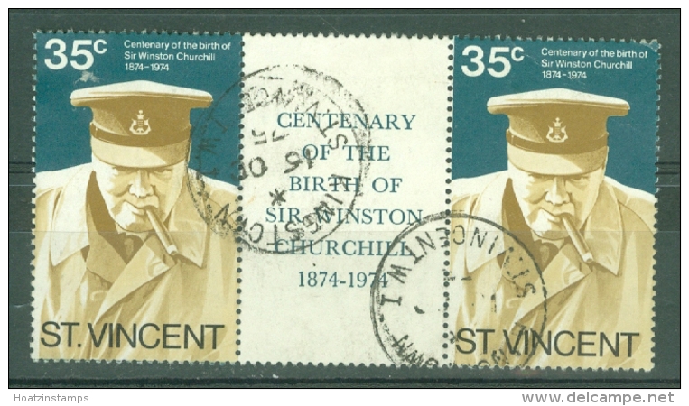 St Vincent: 1974   Churchill Birth Centenary   SG404     35c    Used - St.Vincent (...-1979)