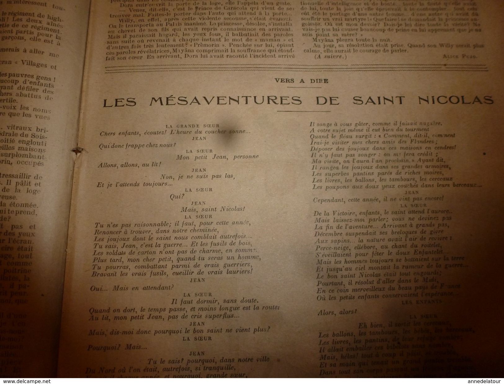 1917 Le Bracelet Perdu; Comment Faire Un Bracelet En Perles Et Un Collier En Perles ; Etc (LSDS) - La Semaine De Suzette