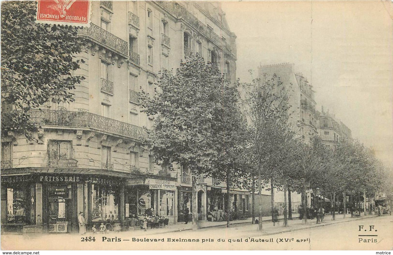 PARIS - Boulevard Exelmans Pris Du Quai D'auteuil. - District 16