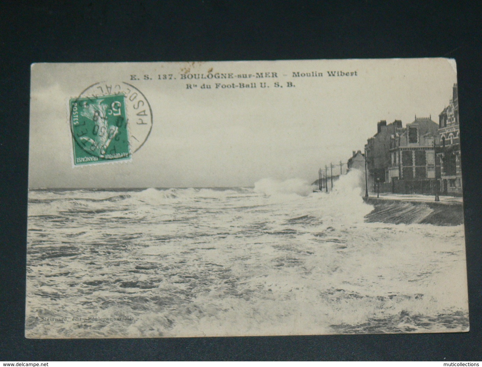 BOULOGNE SUR MER    1910    VUE     CIRC  EDIT - Boulogne Sur Mer