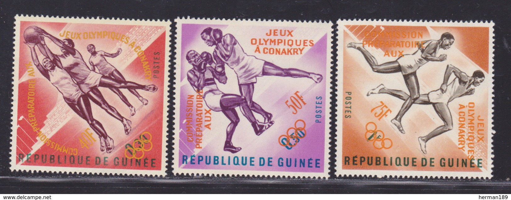 GUINEE N°  172, 174, 176 ** MNH Neufs Sans Charnière, TB  (D2024) - Guinée (1958-...)