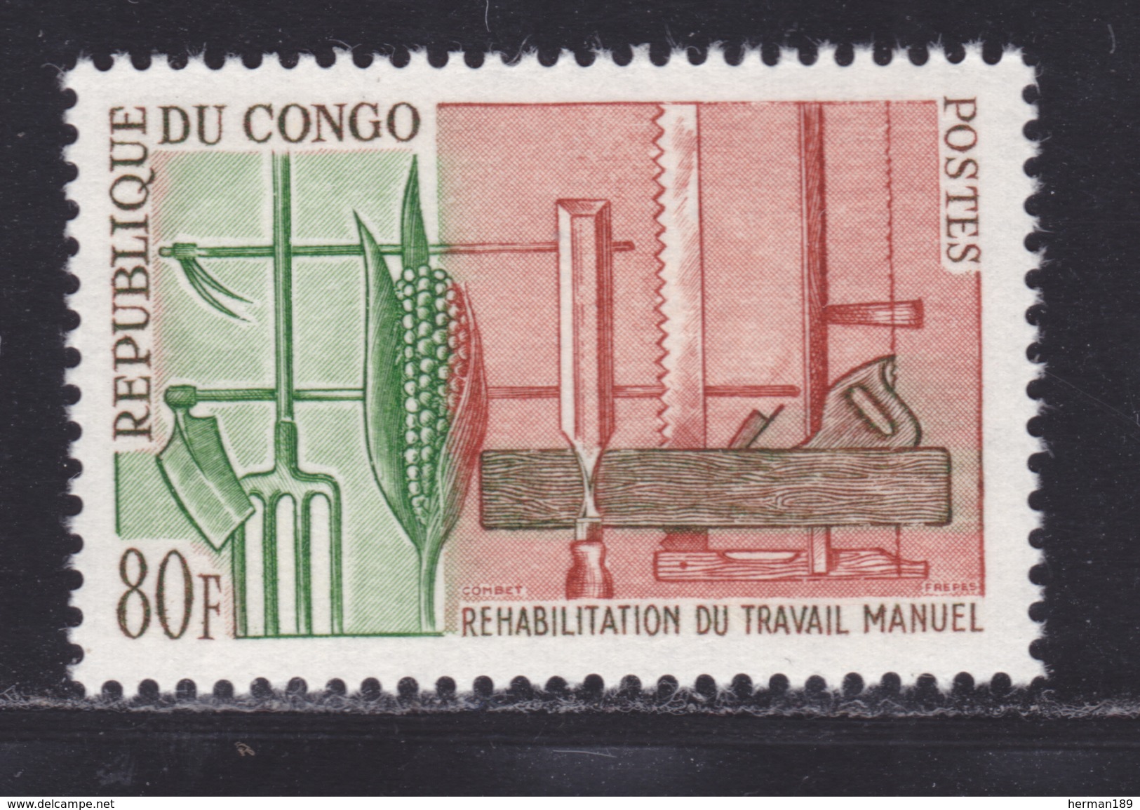 CONGO N°  161 ** MNH Neuf Sans Charnière, TB  (D2029) - Neufs