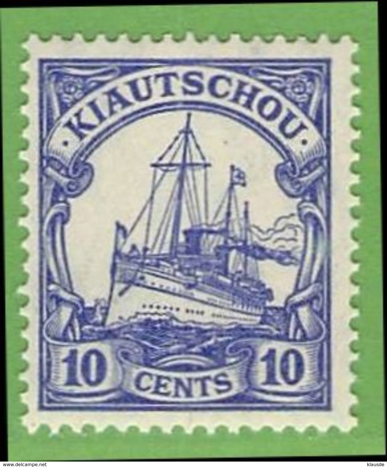MiNr.31 Xx  Deutschland Deutsche Kolonie Kiautschou - Kiautchou