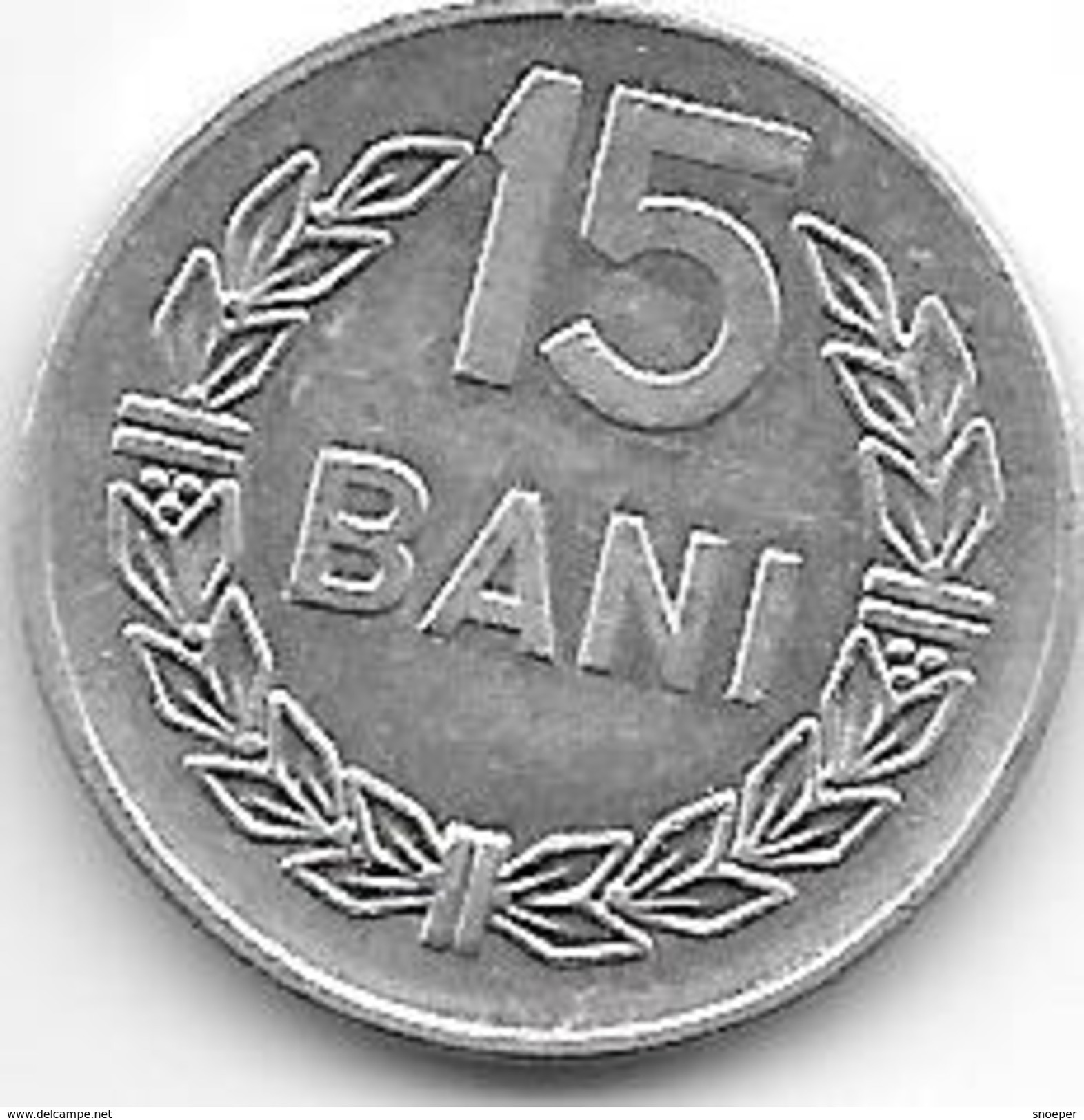 Romania 15 Bani 1975  Km 93a    Xf+ - Roemenië