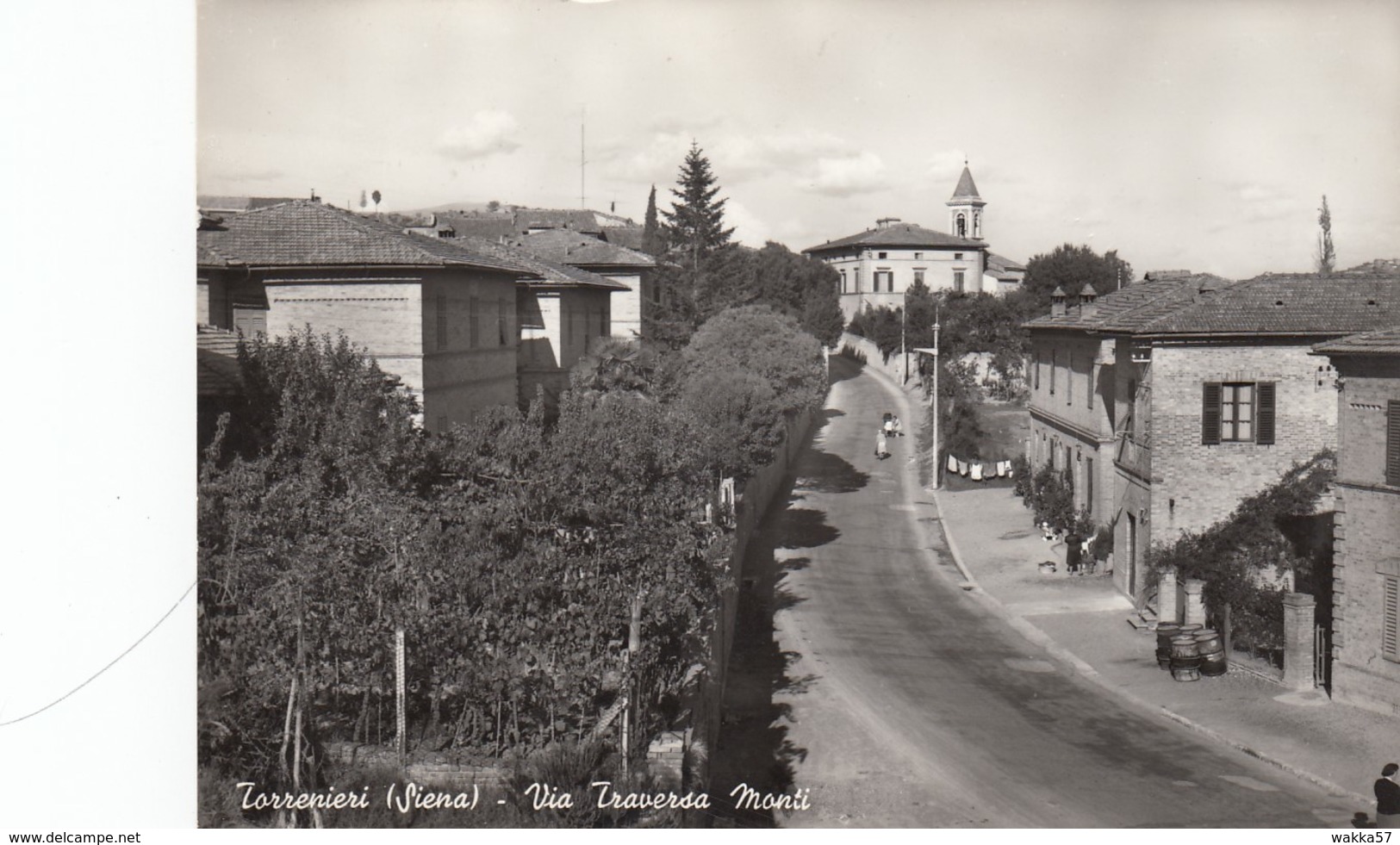 AA677- Torrenieri (Siena) Via Traversa Monti - F.g. Viaggiata - Siena