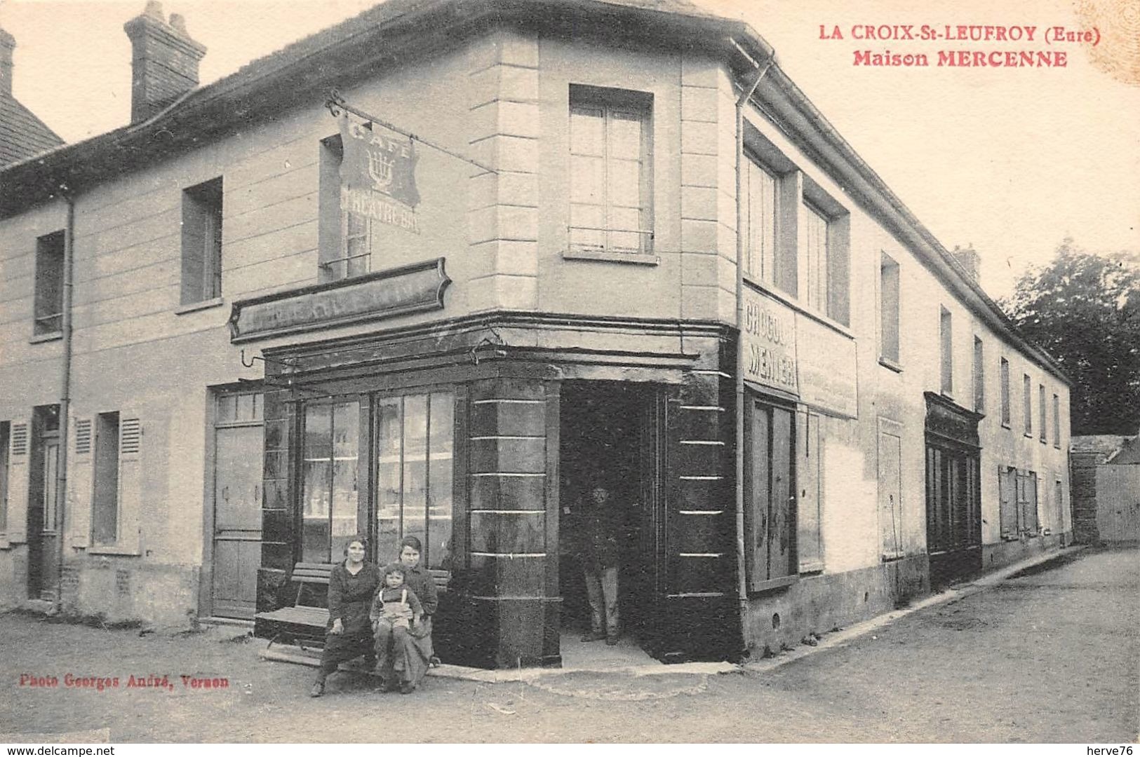 LA CROIX ST LEUFROY - Maison MERCENNE - Autres & Non Classés