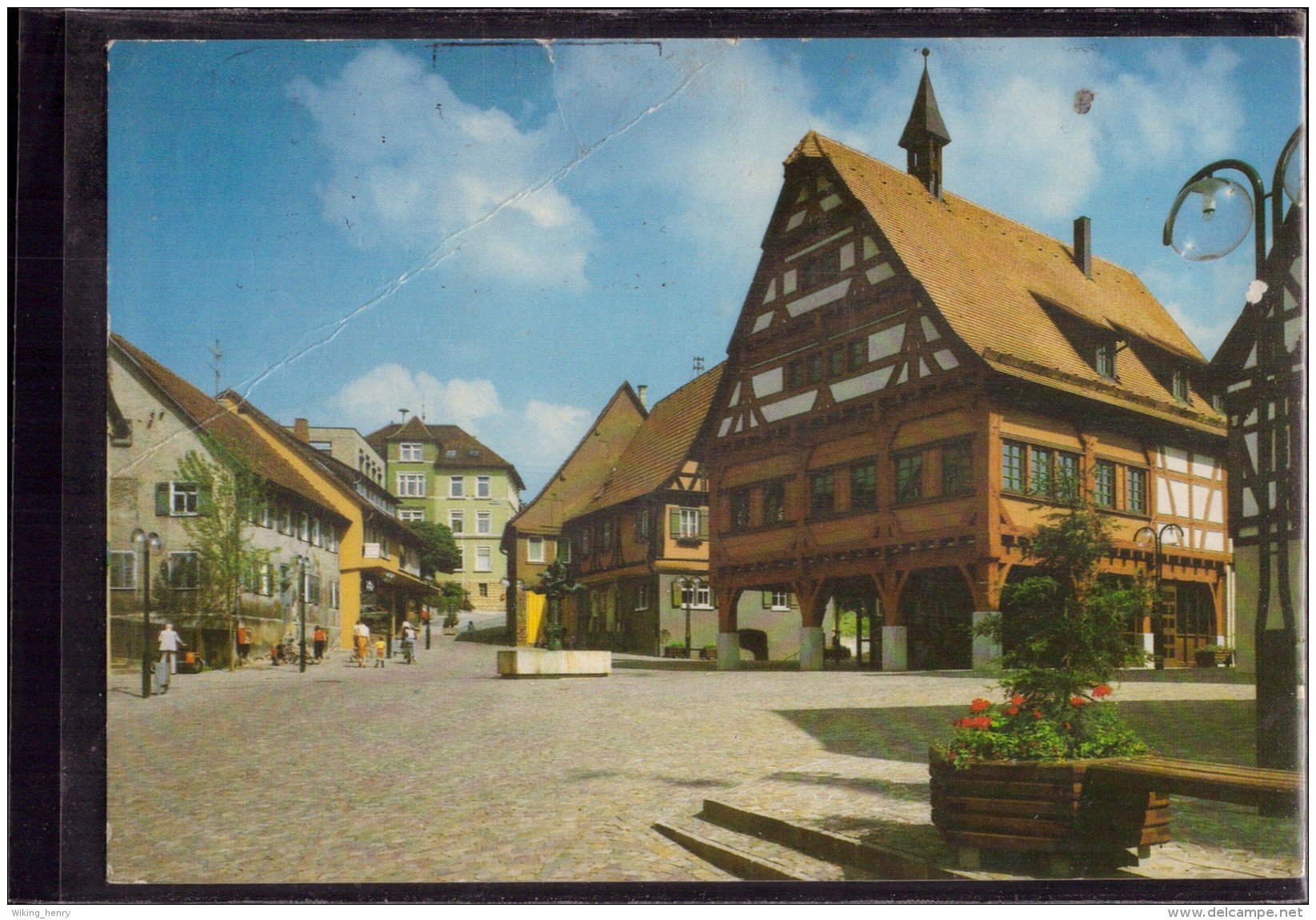 Plochingen - Marktplatz Mit Altem Rathaus Von 1538 - Sonstige & Ohne Zuordnung